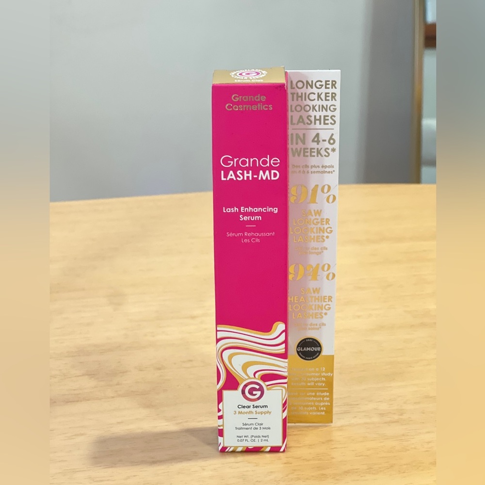 NEW Grande Cosmetics
GrandeLASH - MD Lash Growth Serum